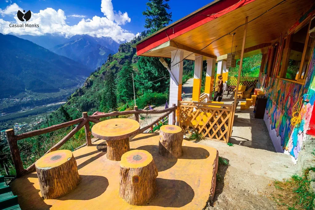 Casual Monks wooden house and cafe - next
